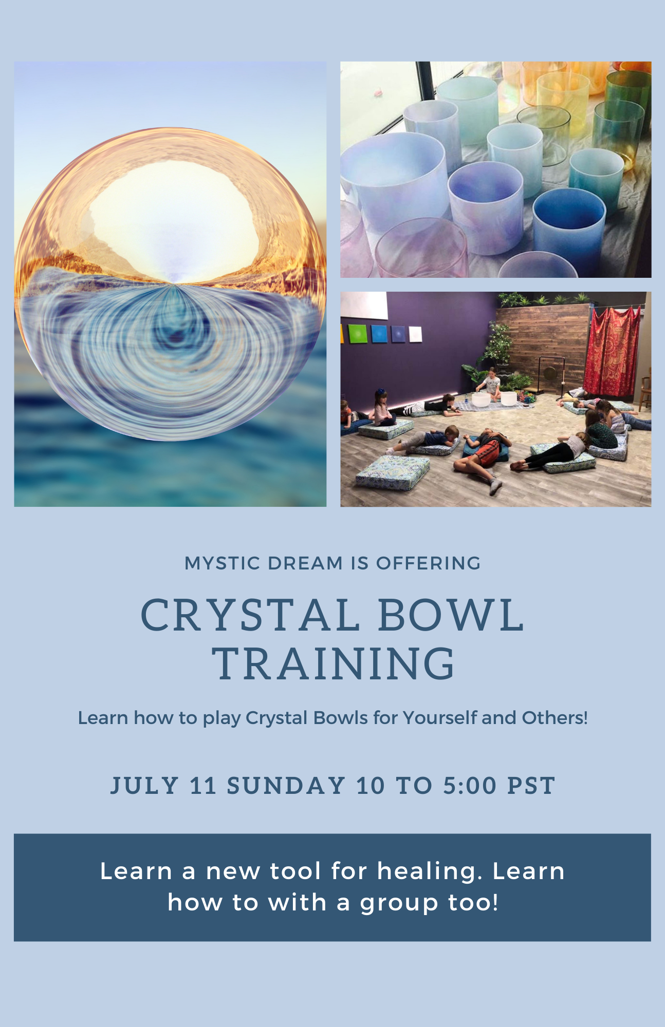 Crystal Bowl Training
